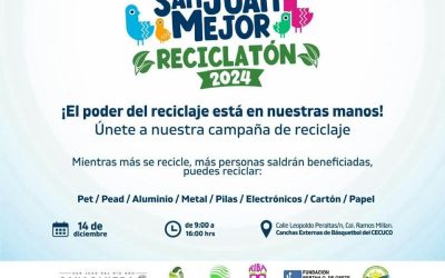 San Juan Mejor Reciclatón 2024.