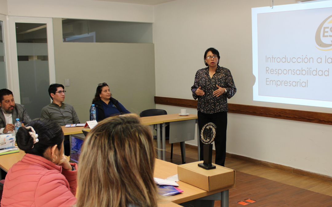 Sesión informativa – Evidencias para la obtención del distintivo ESR