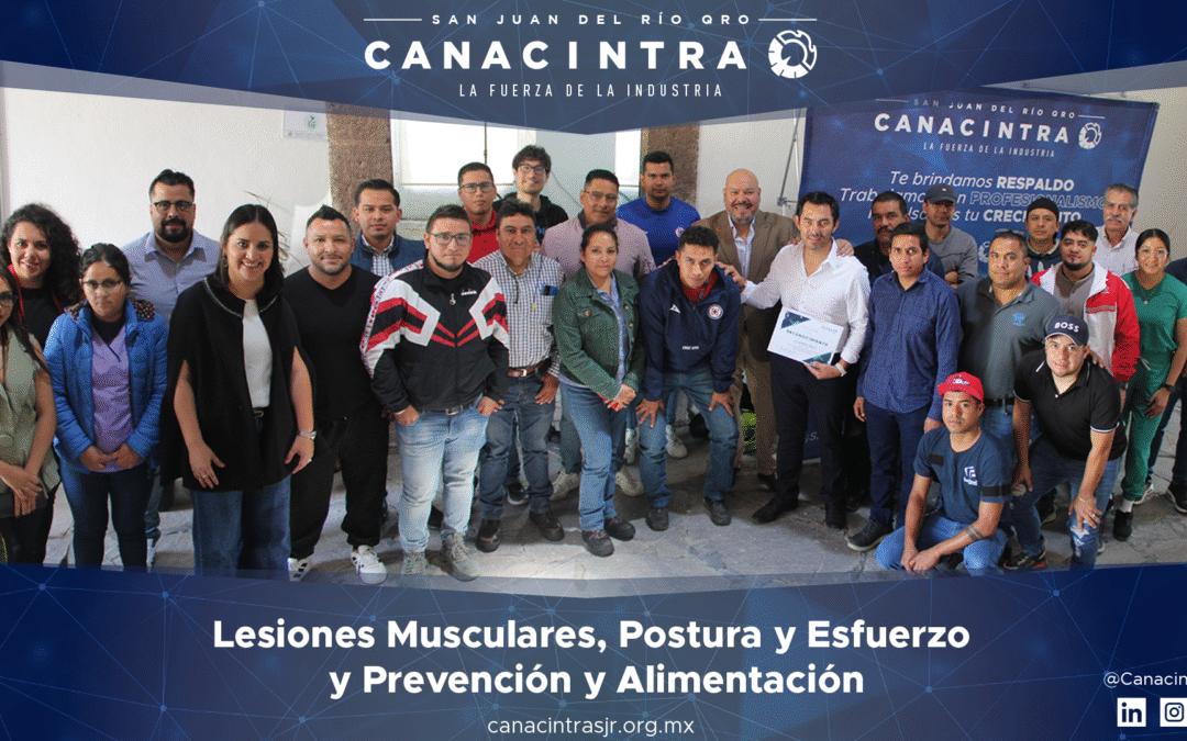 Plática informativa “Lesiones Musculares, Postura y Esfuerzo, Prevención y Alimentación”