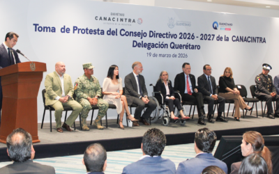 Toma de Protesta del Consejo Directivo 2026–2027 de CANACINTRA QUERÉTARO