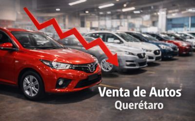 Querétaro arranca 2026 con caída en venta de autos nuevos, a contracorriente del país