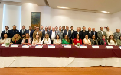 Reunión del sector empresarial con la Guardia Nacional y la representación de Gobernación en el estado de Querétaro